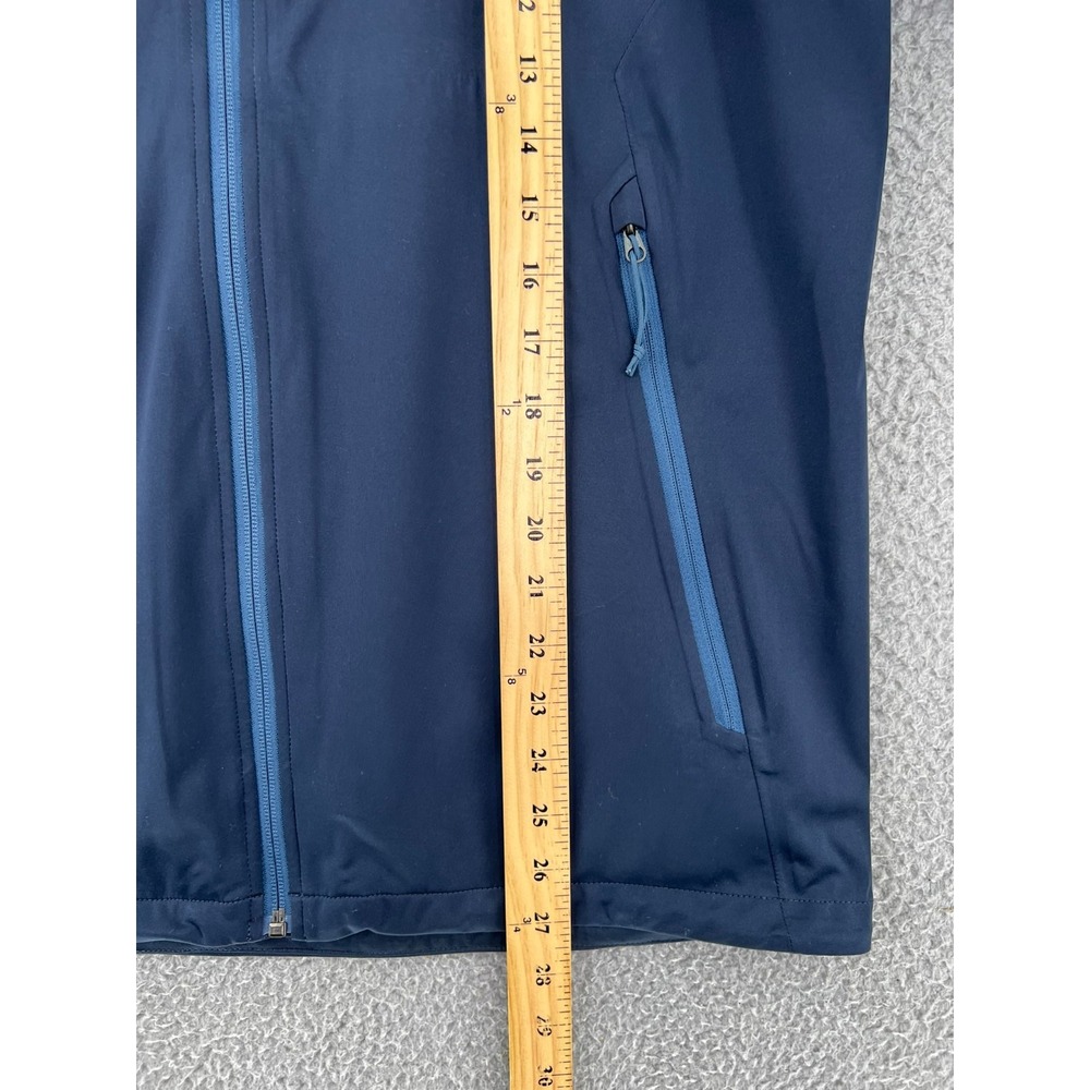 The North Face Windbreaker Jacket Women Medium Blue Full Zip Hood‎ Dryvent Rain - Picture 6 of 16